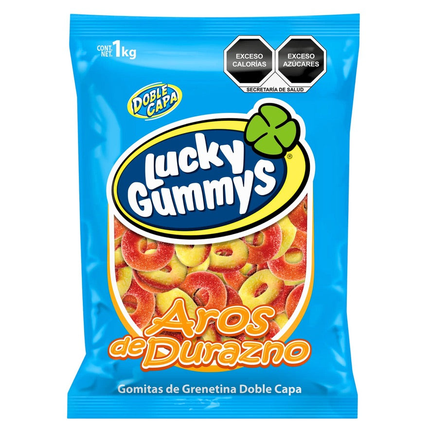 Lucky Goma Aro Durazno 1kg