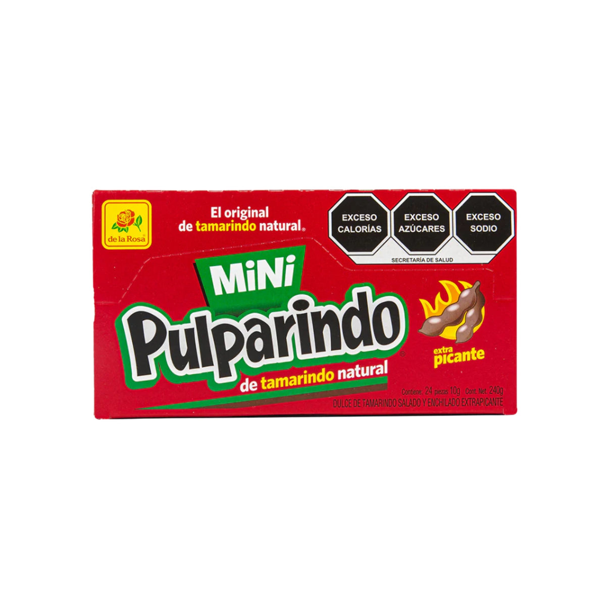 De La Rosa Pulparindo Mini Picante 24pz