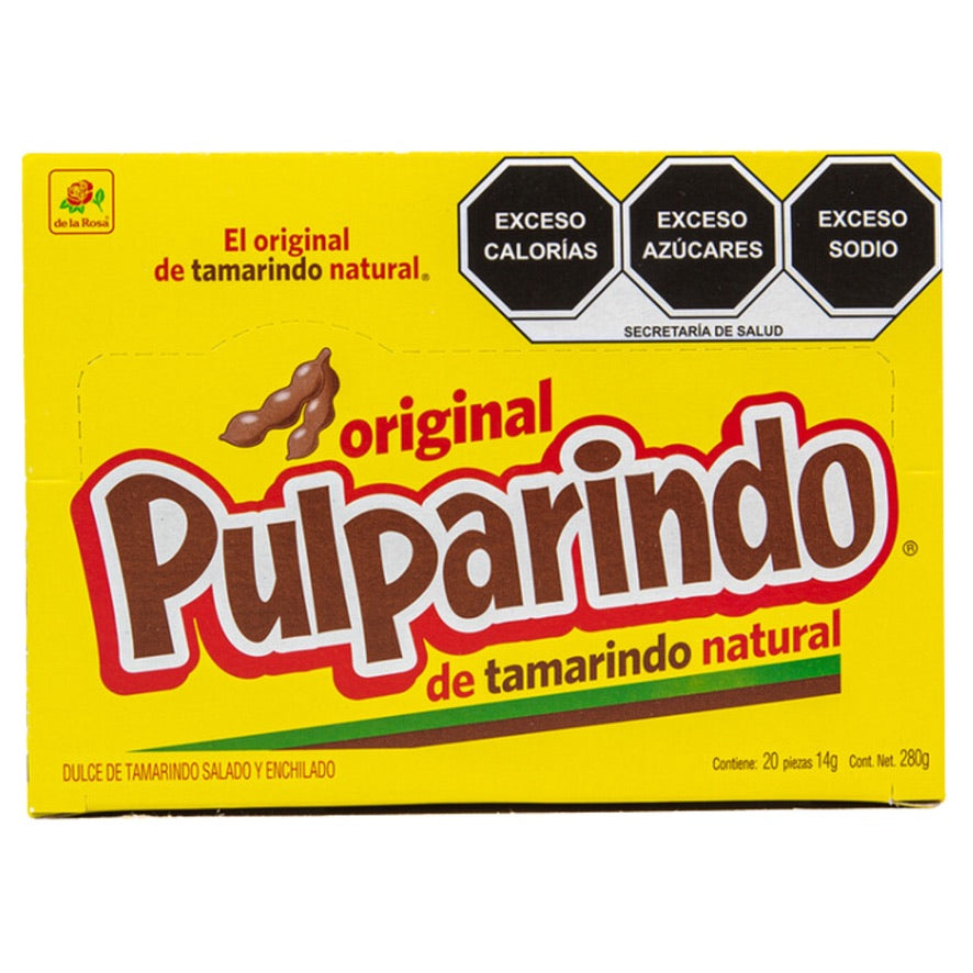 De La Rosa Pulparindo Original 20pz