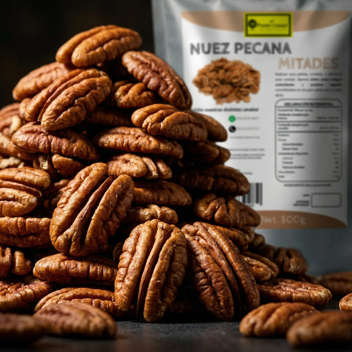 Punto Granel Nuez Pecana Mitades 500gr