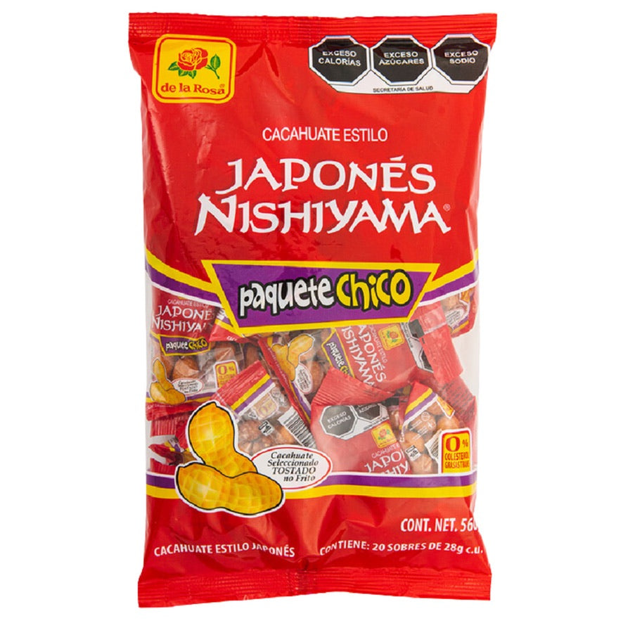 De La Rosa Cacahuate Japones Sobre Chico 20pz