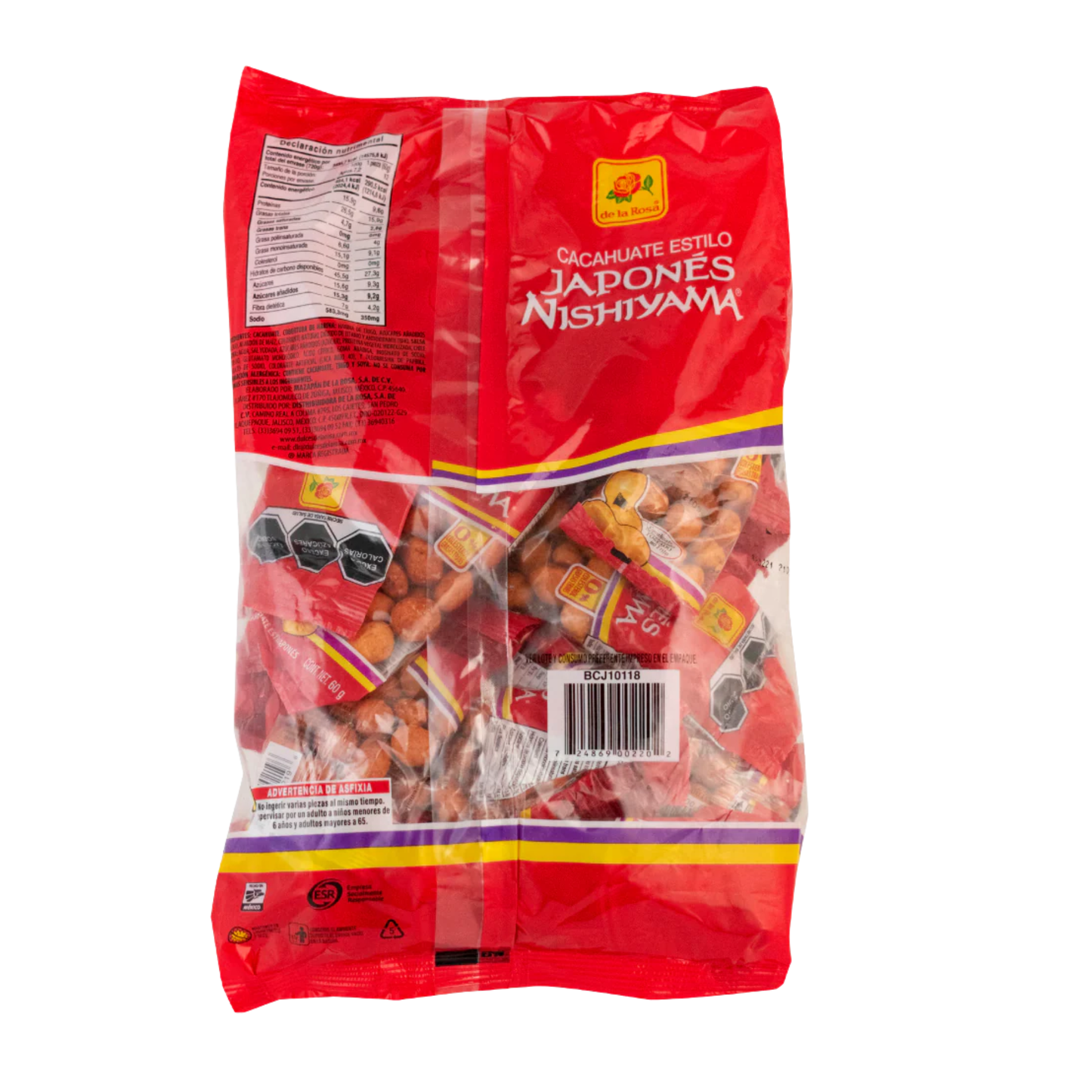 De La Rosa Cacahuate Japones 60gr