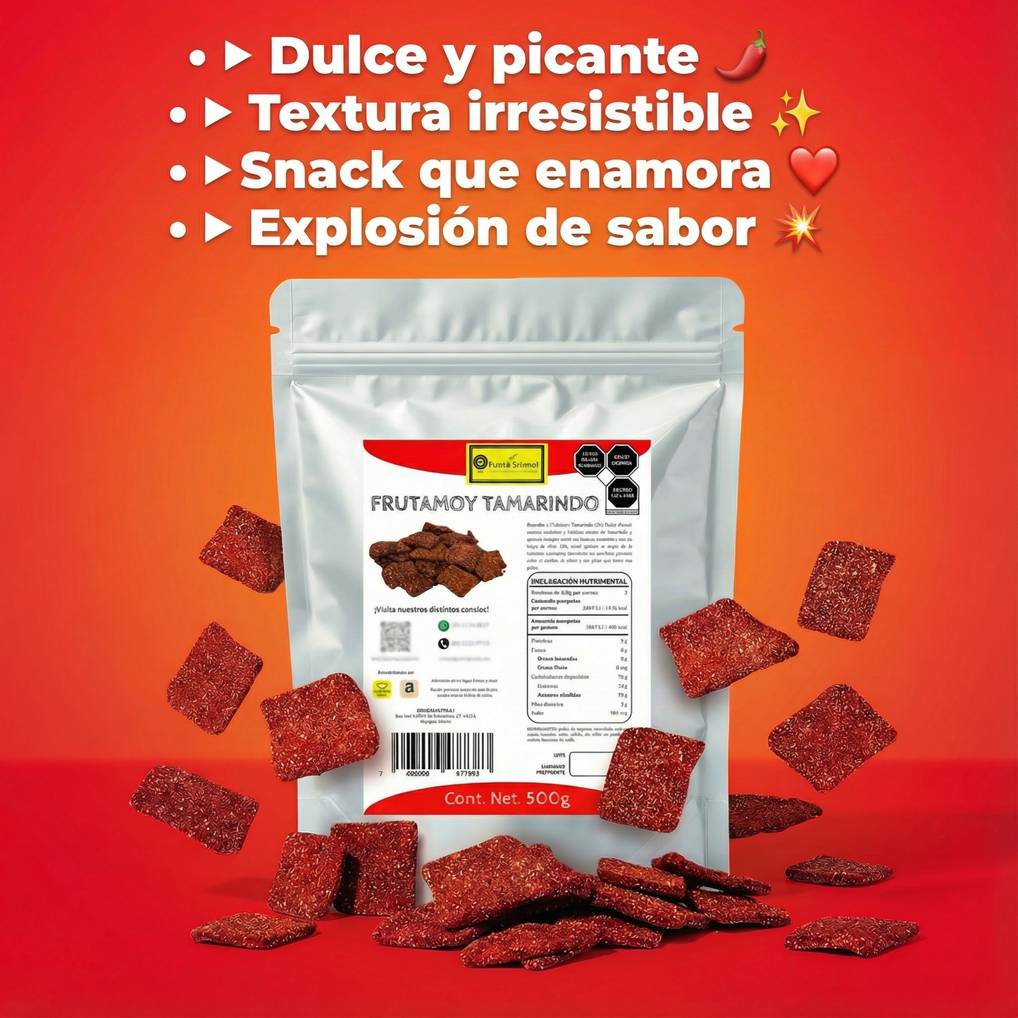 Punto Granel Frutamoy Tamarindo Chile 500gr