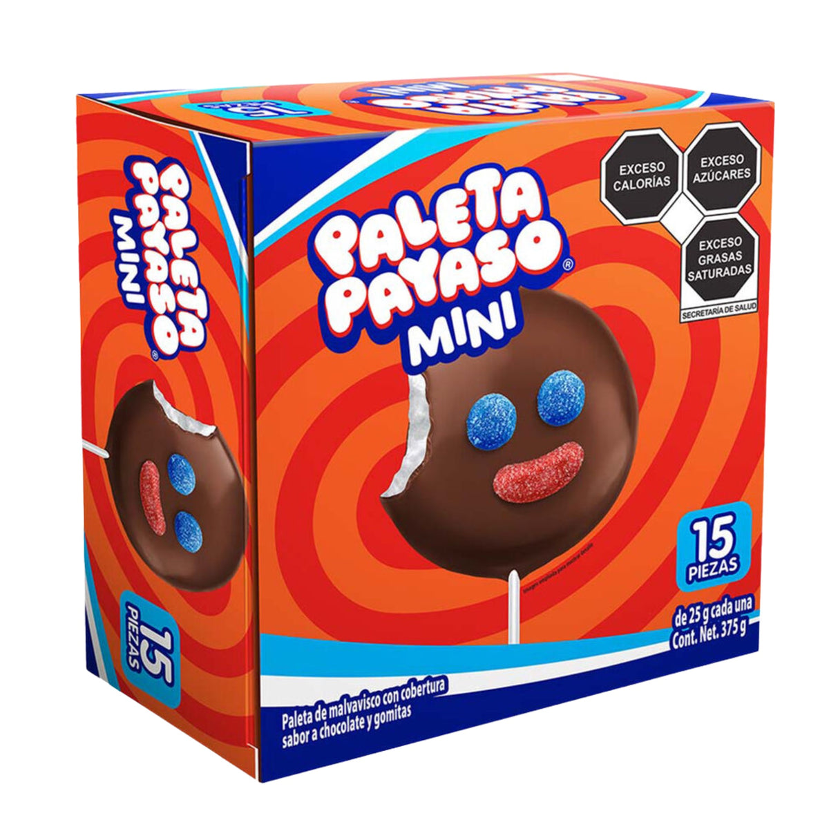 Paleta Mini Payaso 15pz