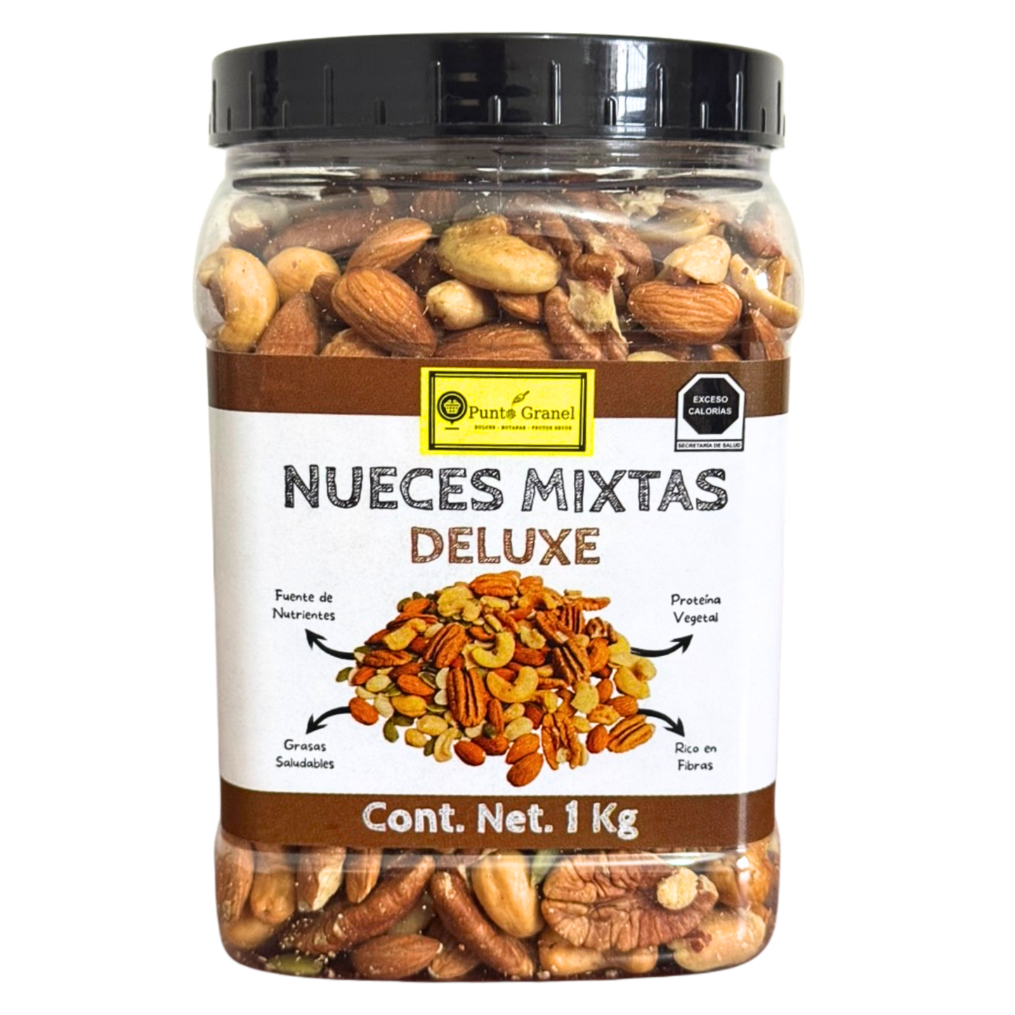Punto Granel Nueces Mixtas Deluxe 1kg