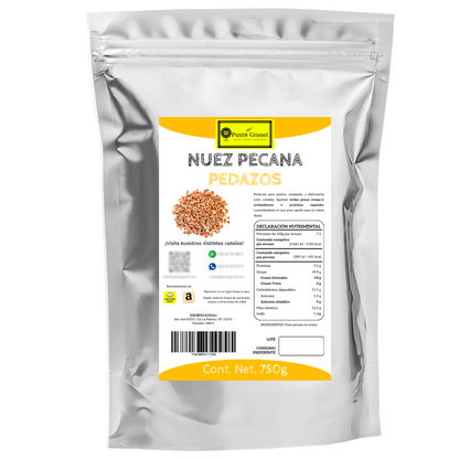 Punto Granel Nuez Pecana Pedazos 750gr