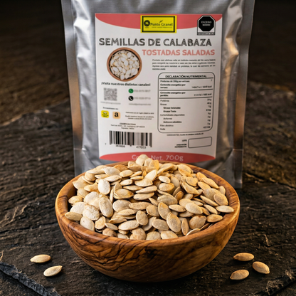 Punto Granel Semillas de Calabaza Tostadas y Saladas 700gr