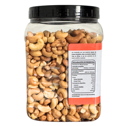 Punto Granel Nuez India Tostada Con Sal Vitrolero 850gr