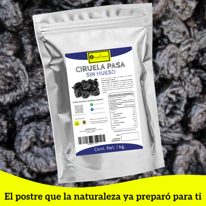 Punto Granel Ciruela Pasa Sin Hueso 1kg