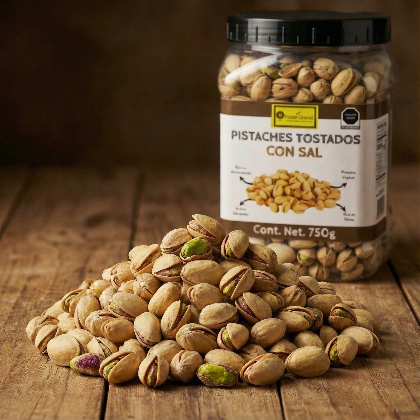 Punto Granel Pistaches Tostados Con Sal 750gr