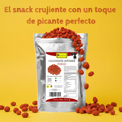 Punto Granel Cacahuate Japones Fuego 900gr