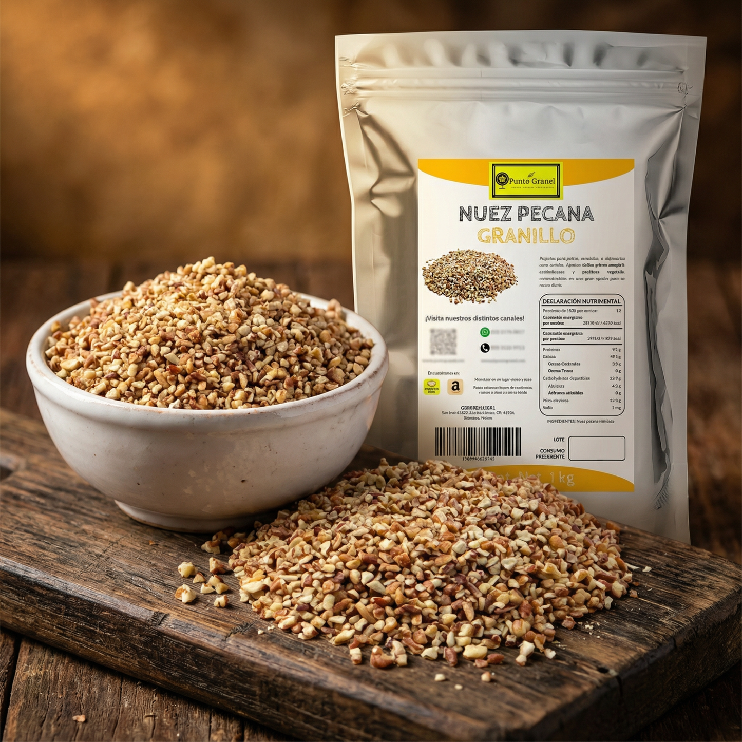 Punto Granel Nuez Pecana Granillo 1 kg