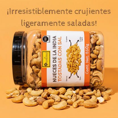 Punto Granel Nuez India Tostada Con Sal Vitrolero 850gr