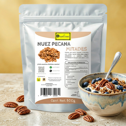 Punto Granel Nuez Pecana Mitades 500gr