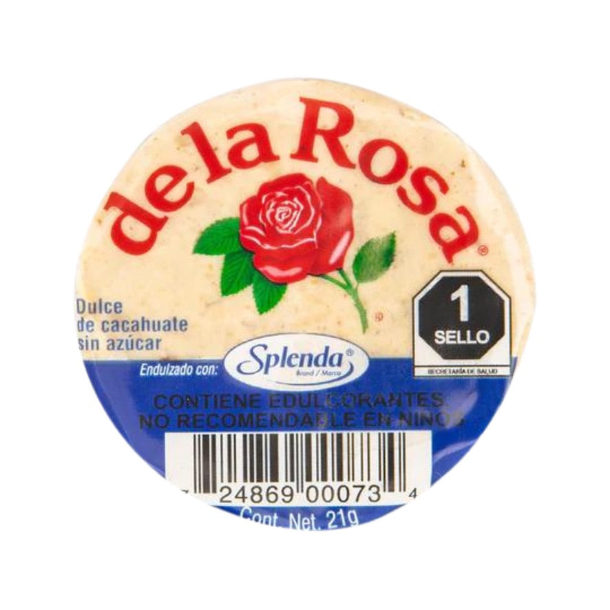 De La Rosa Mazapan Sin Azucar 18pz