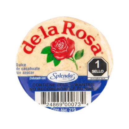 De La Rosa Mazapan Sin Azucar 18pz