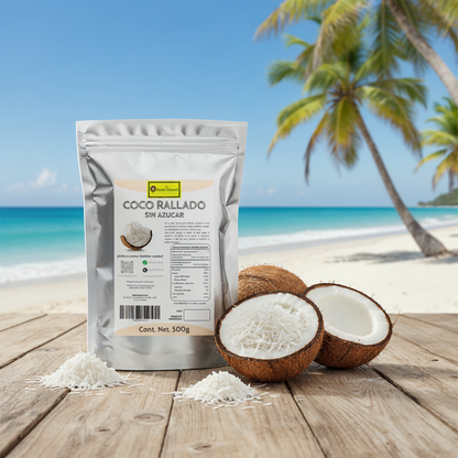 Punto Granel Coco Rallado Sin Azúcar 500gr
