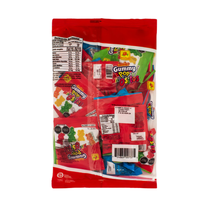 De La Rosa Gummy Pop Mini Ositos 20pz