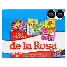 De La Rosa Chicle 4s Celofan 100pz