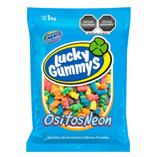 Lucky Goma Ositos Neon 1kg