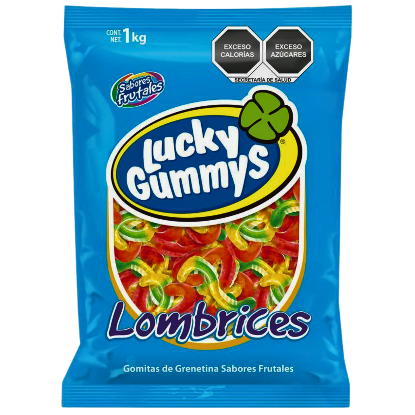Lucky Gummys Gomitas Lombrices 1kg