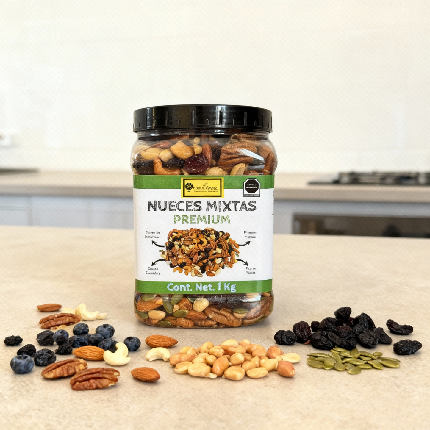 Punto Granel Nueces Mixtas Premium 1kg